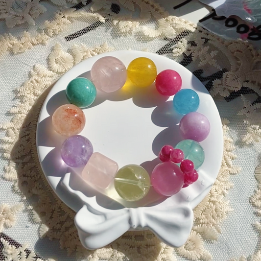 Candy Aurora Crystal Bracelet