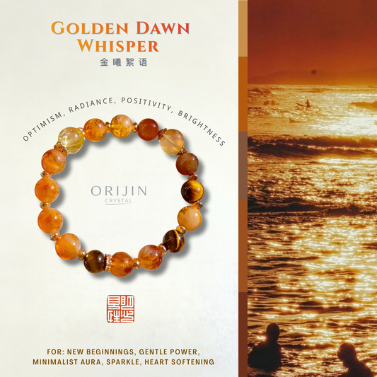 Golden Dawn Whisper Crystal Bracelet